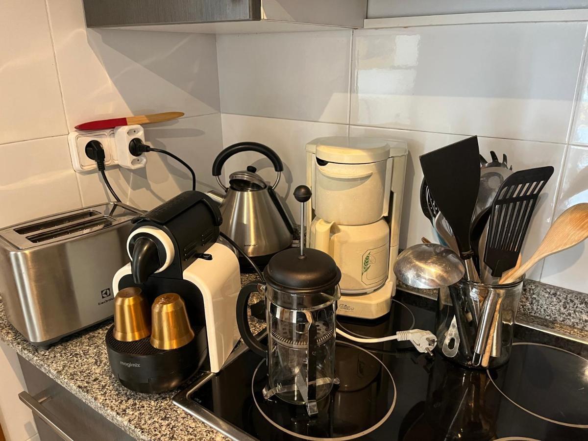 Appartement Standing 58M Plage A 3Mn En Voiture Rosas Exteriör bild